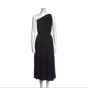 Helmut Lang one shoulder gown